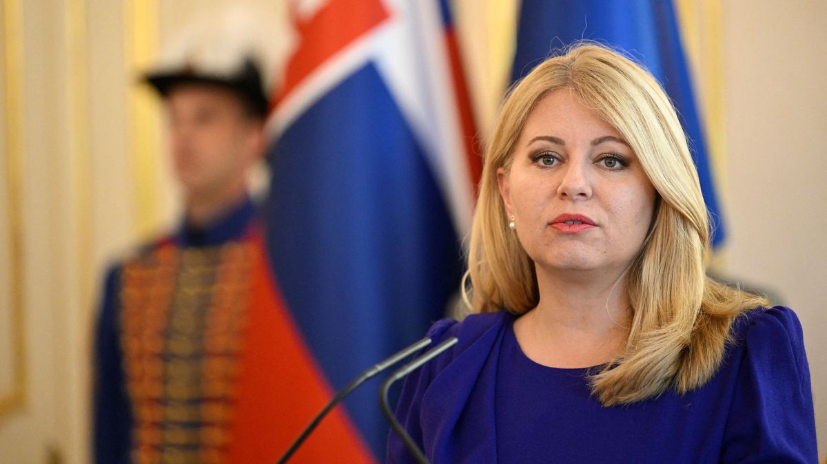 Čaputová varuje, že po slovenských volbách může být ohrožena další pomoc Ukrajině